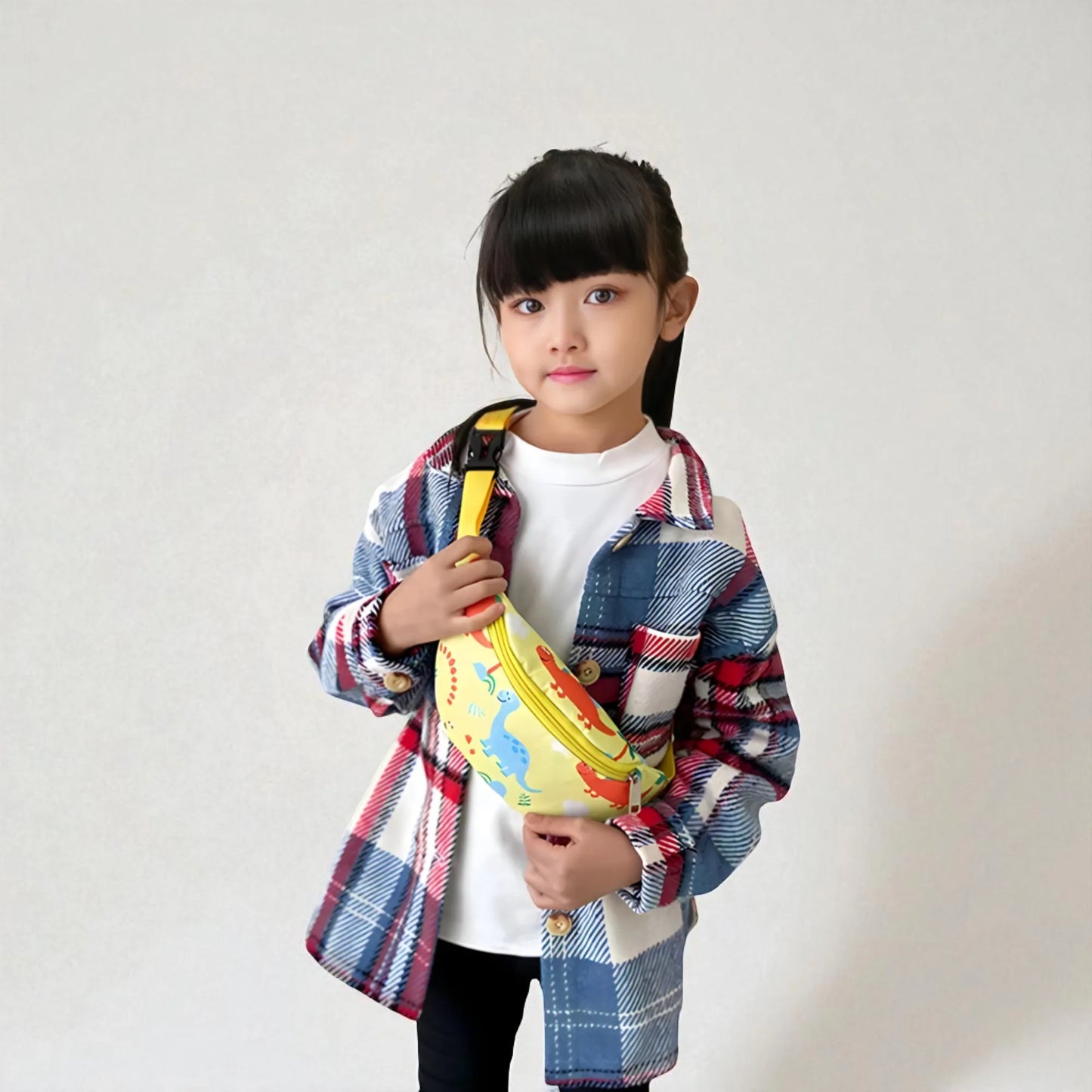 SACBANANE DINOSAURE JAUNE MANNEQUIN