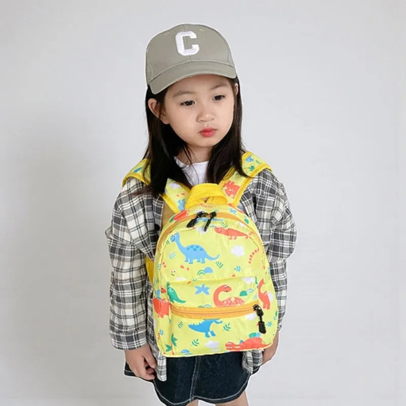 SAC DINO BEBE JAUN EN FACE EPAULE