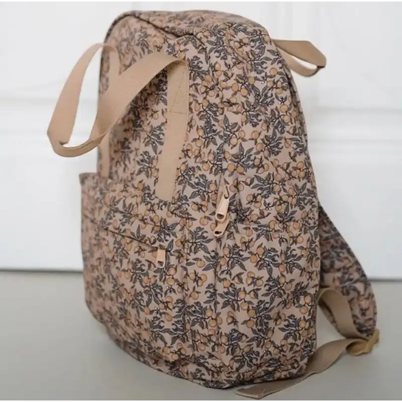 sac à dos fleur de citronnier - profil