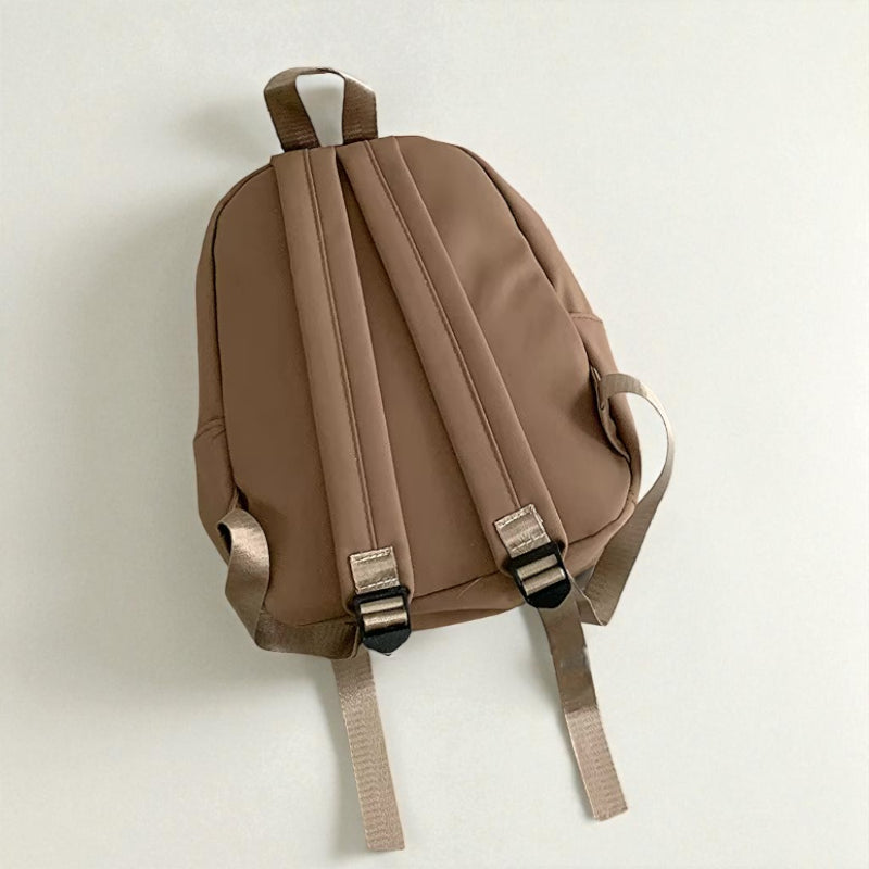 sac a dos burger marron dos