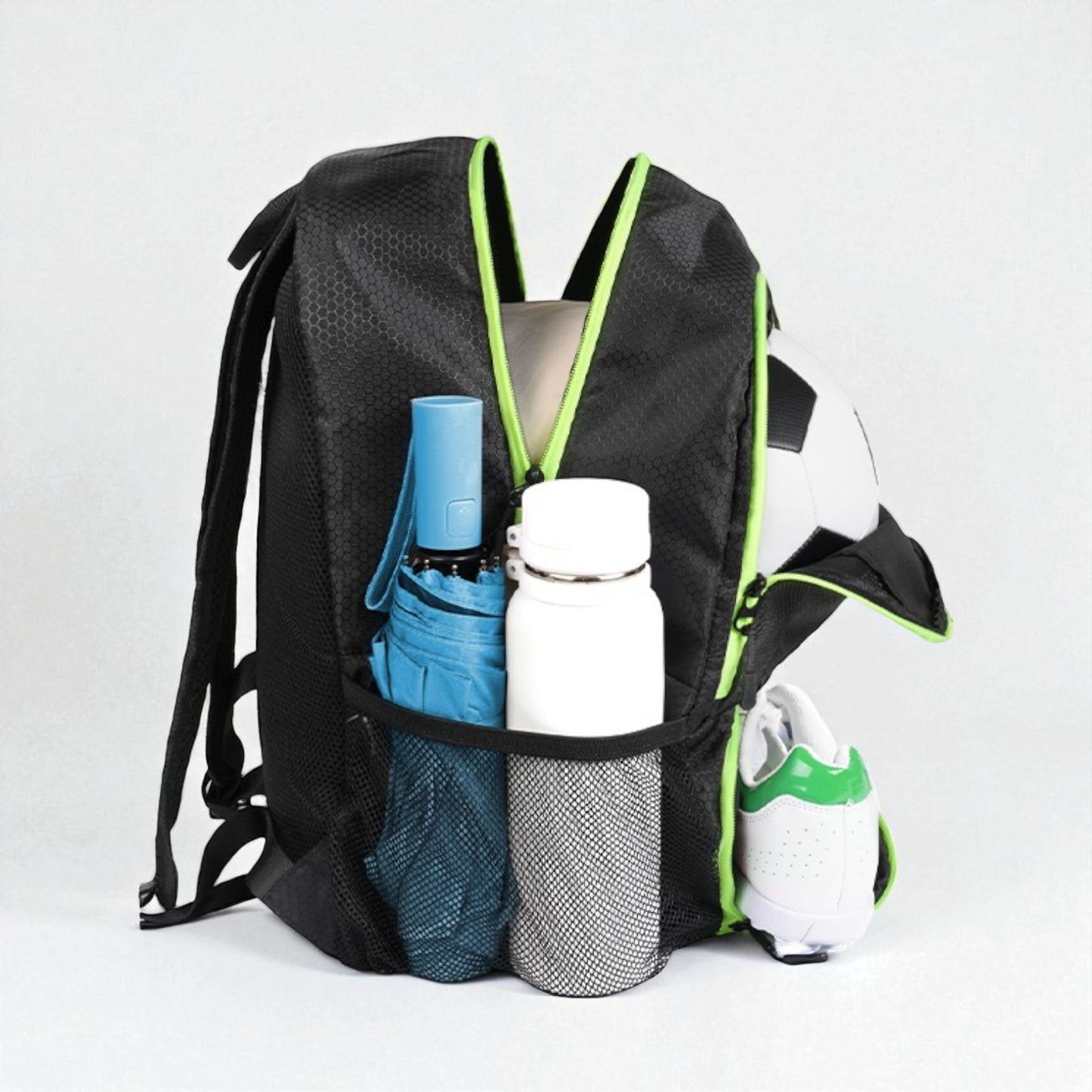 sac enfant foot compartiment detail