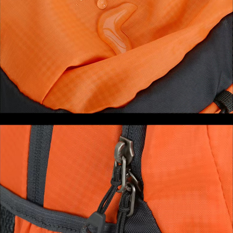 sac randonnée enfant orange zoom