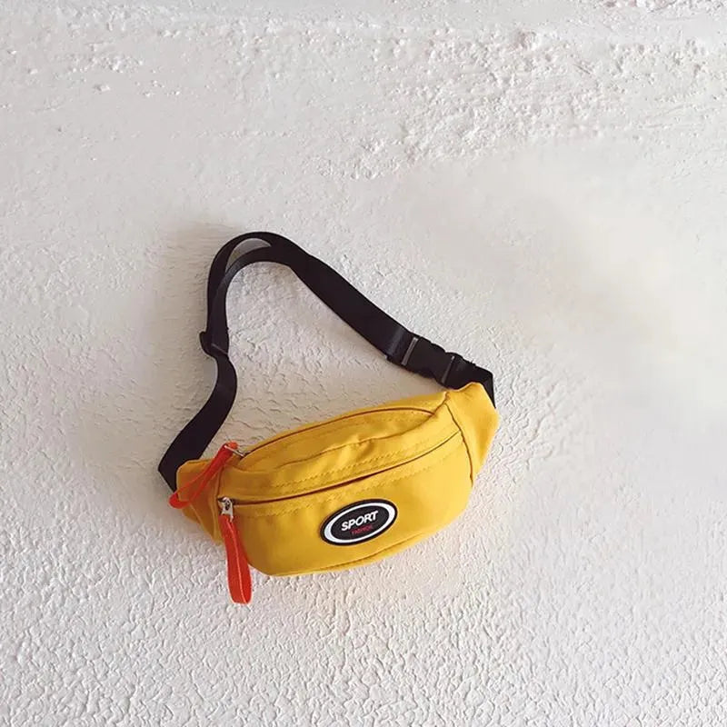 sac banane jaune uni