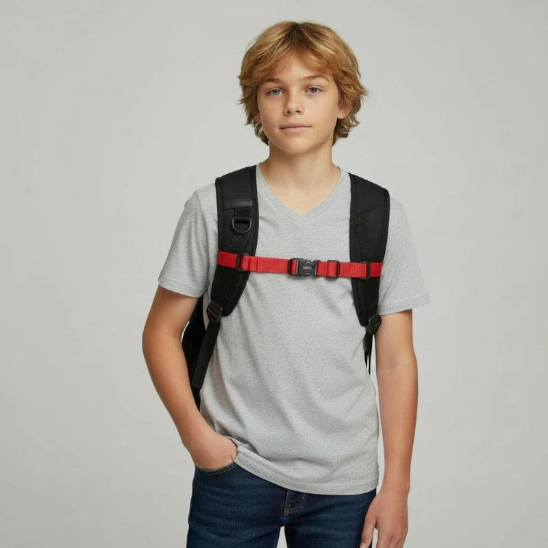 Sangle pour sac à dos enfant – Rouge