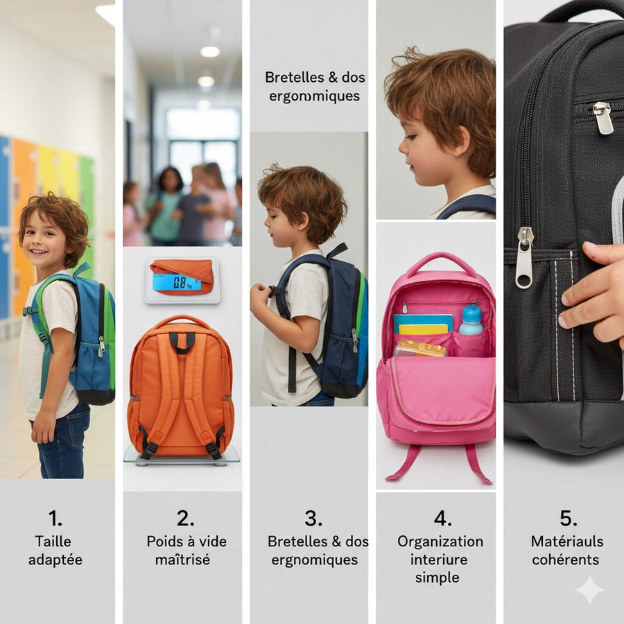 Les 5 critères d'un bon sac 