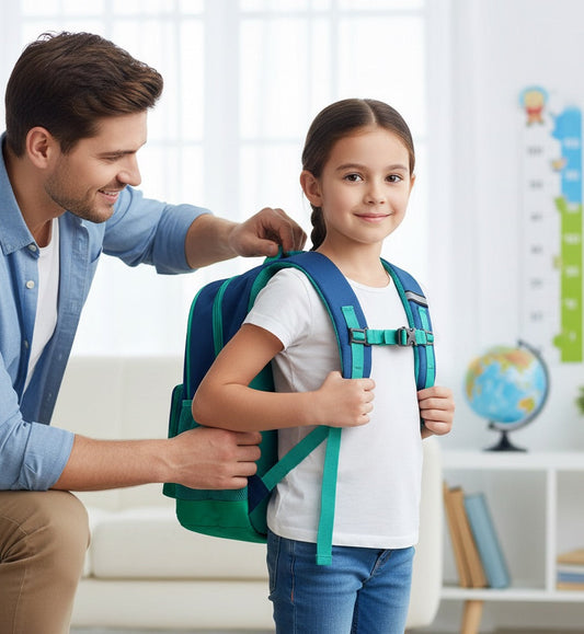 Comment régler les bretelles d’un sac enfant pour éviter le mal de dos ?