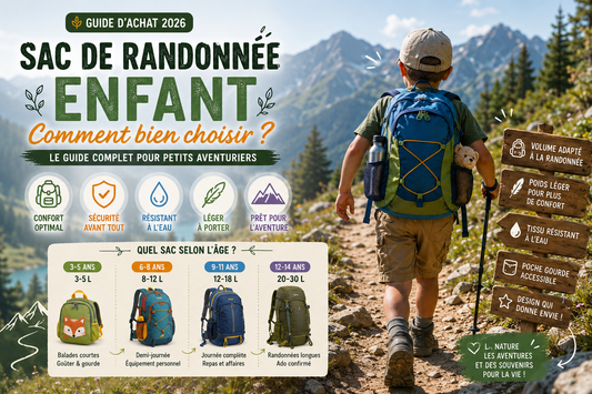 Guide d'achat de sac de randonnée enfant 