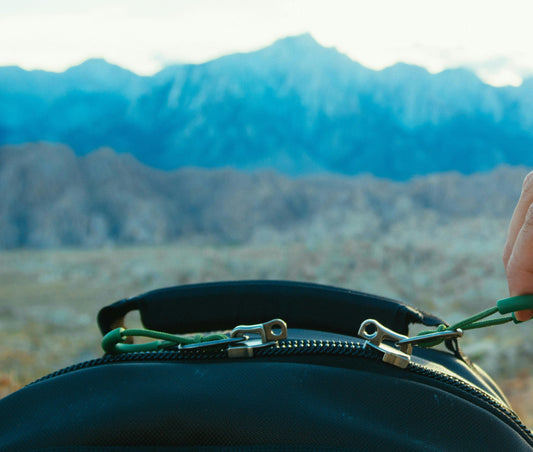 fermeture d'un sac à dos