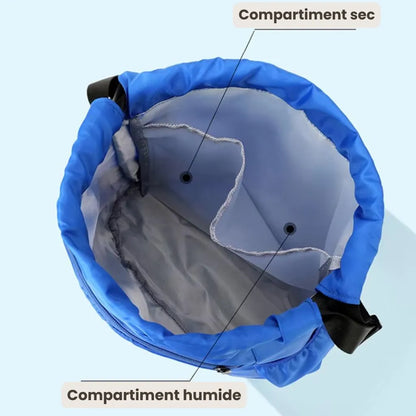 Sac piscine enfant avec compartiment sec/mouillé – Astronaute