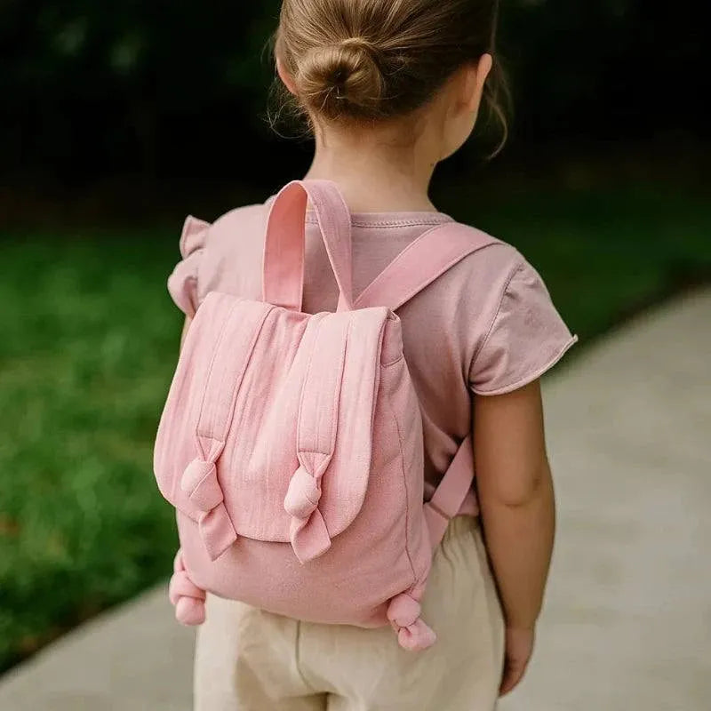 Fille sac enfant coton rose