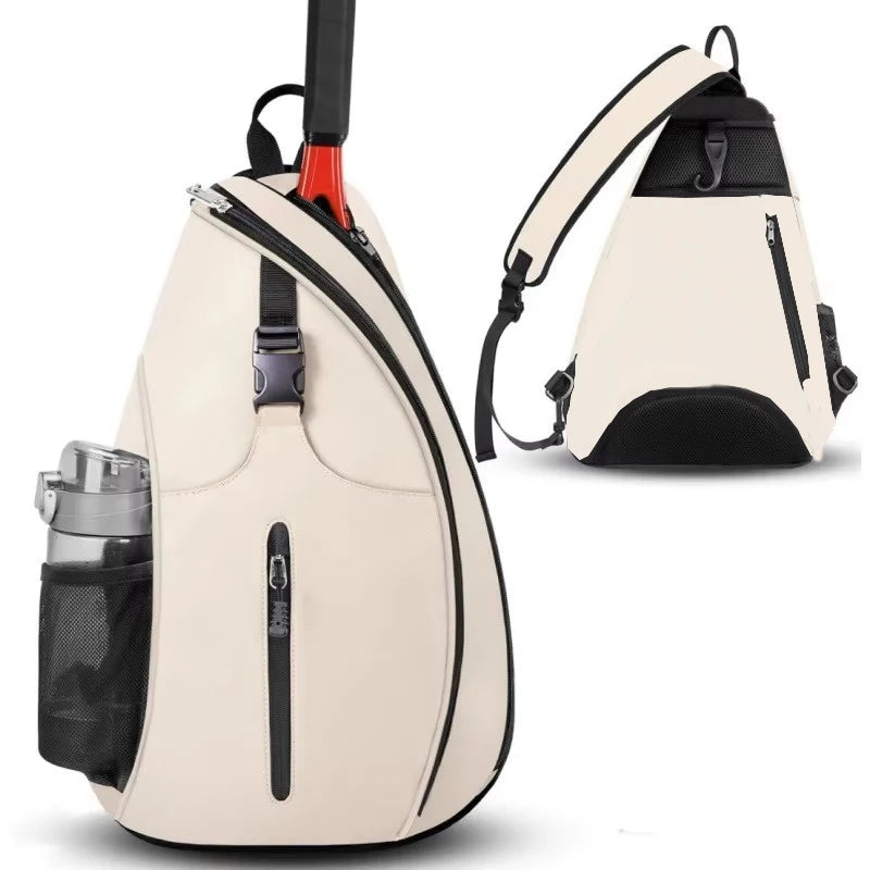 Sac tennis enfant – Blanc & Compartiment Raquette