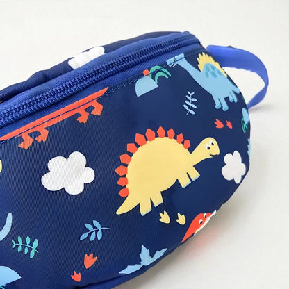 SAC BANANE BLEU DINOSAURE ZOOM