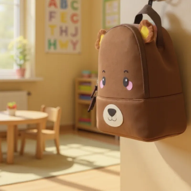 SAC BEBE ANIMAUX OURS SUSPENDU