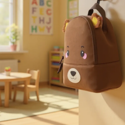 SAC BEBE ANIMAUX OURS SUSPENDU