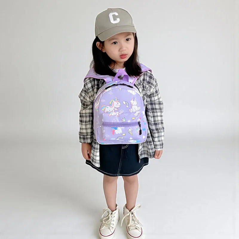 SAC BEBE LICORNE VIOLETTE MANNEQUIN FILLE