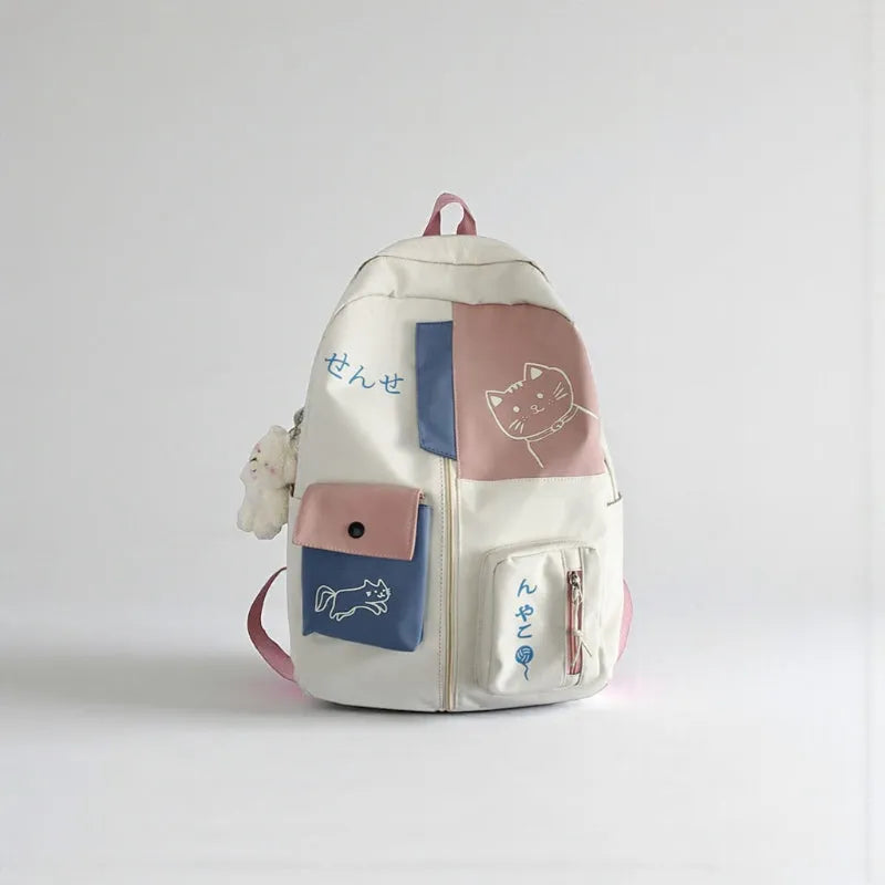 SAC CHAT ROSE ENFANT