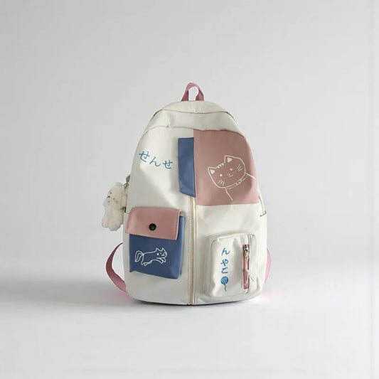 SAC CHAT ROSE ENFANT