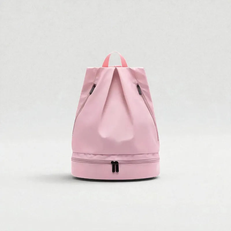 SAC DE PISCINE BASIQUE ROSE ET NOIR