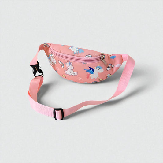 SAC DINOSAURE LICORNE ROSE POSTER