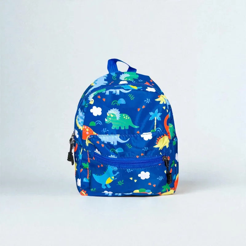 SAC DINO BEBE BLEU PRESENTATION