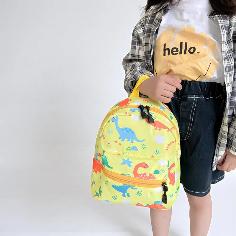 SAC DINO BEBE JAUNE PRESENTATION MAIN
