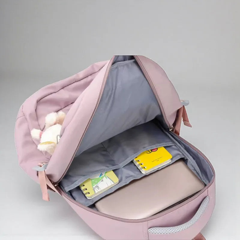 SAC ENFANT CHAT HEUREUX OUVERT