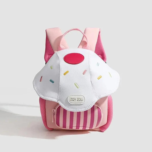Sac a dos champignon rose