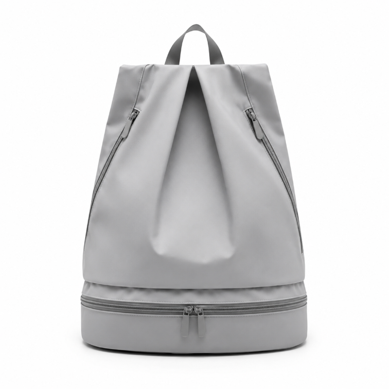 Sac de piscine enfant Elsa gris avec compartiment séparé