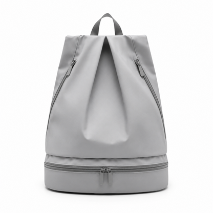 Sac de piscine enfant Elsa gris avec compartiment séparé