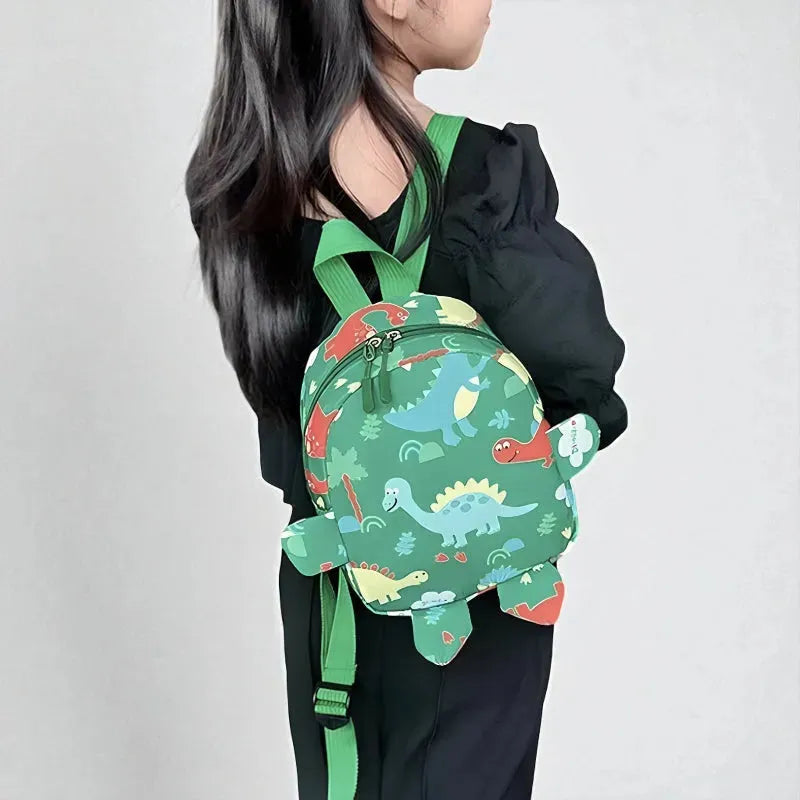 Sac dinosaure vert dos