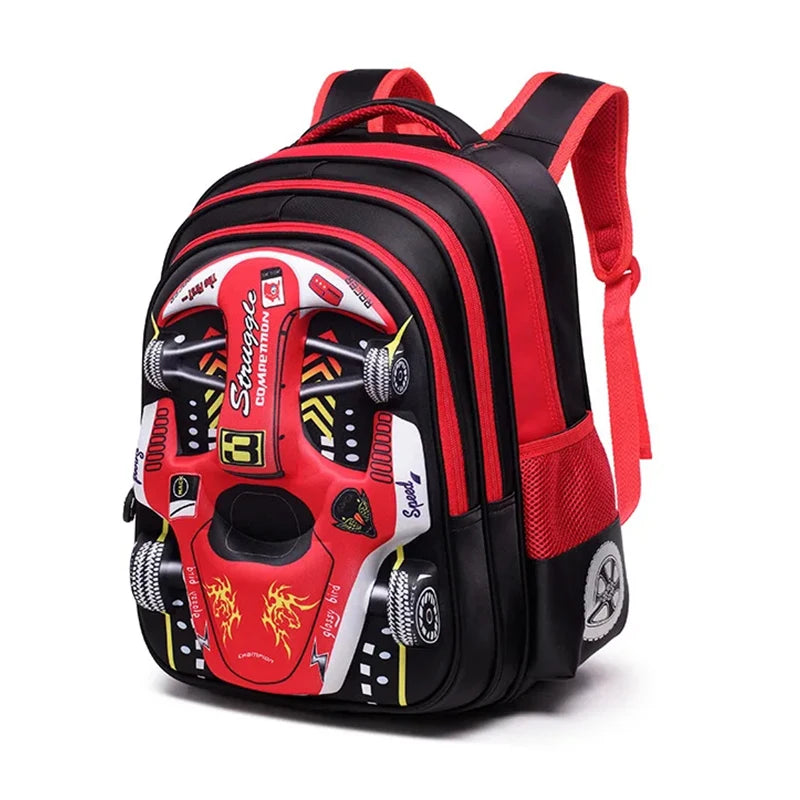 Sac à dos CP enfant – Édition Racing Rouge