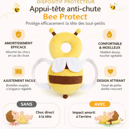 Sac à dos bébé appui-tête anti-chute visuel informatif