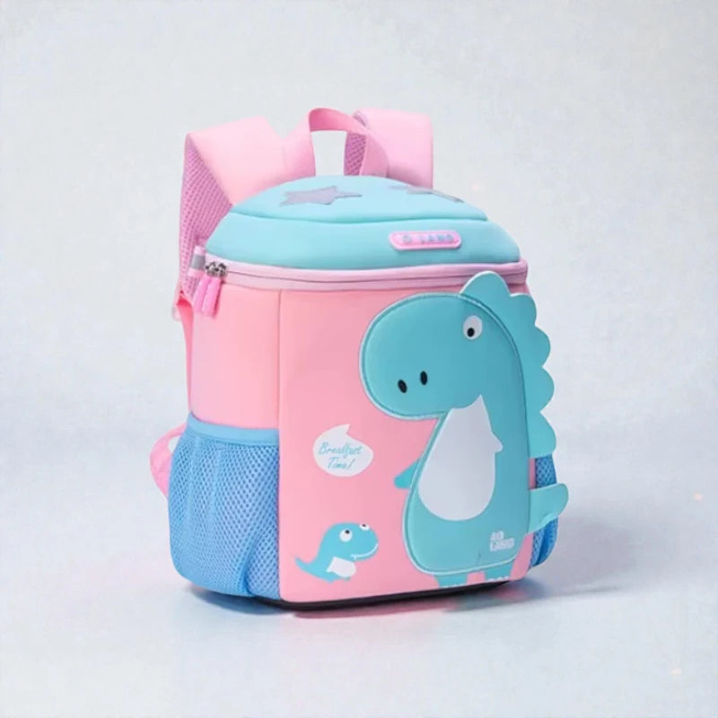 Sac à dos harnais bébé Petit Dino Nuage vue angle