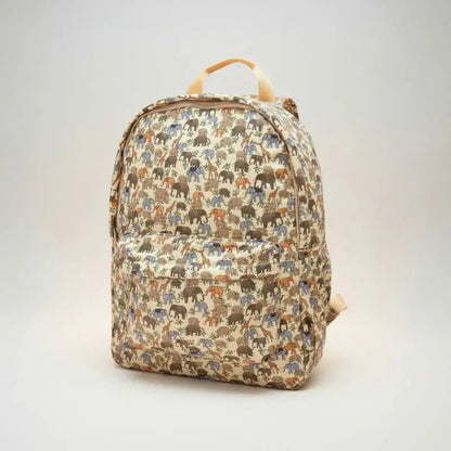 Sac enfant maternelle safari visuel face
