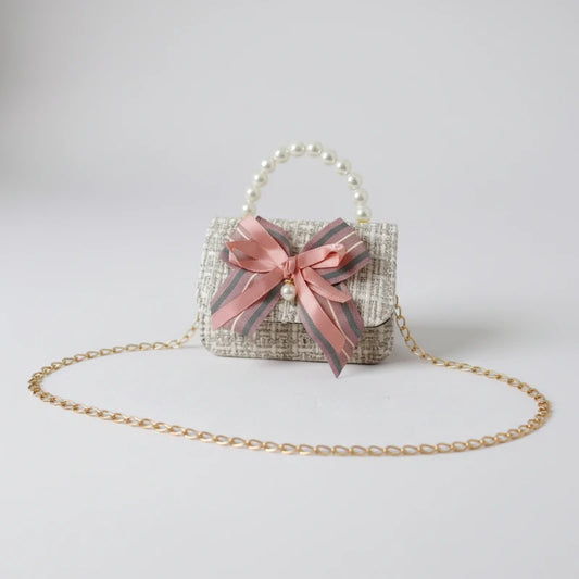 Sac à main enfant edition Perle Chic vue de face