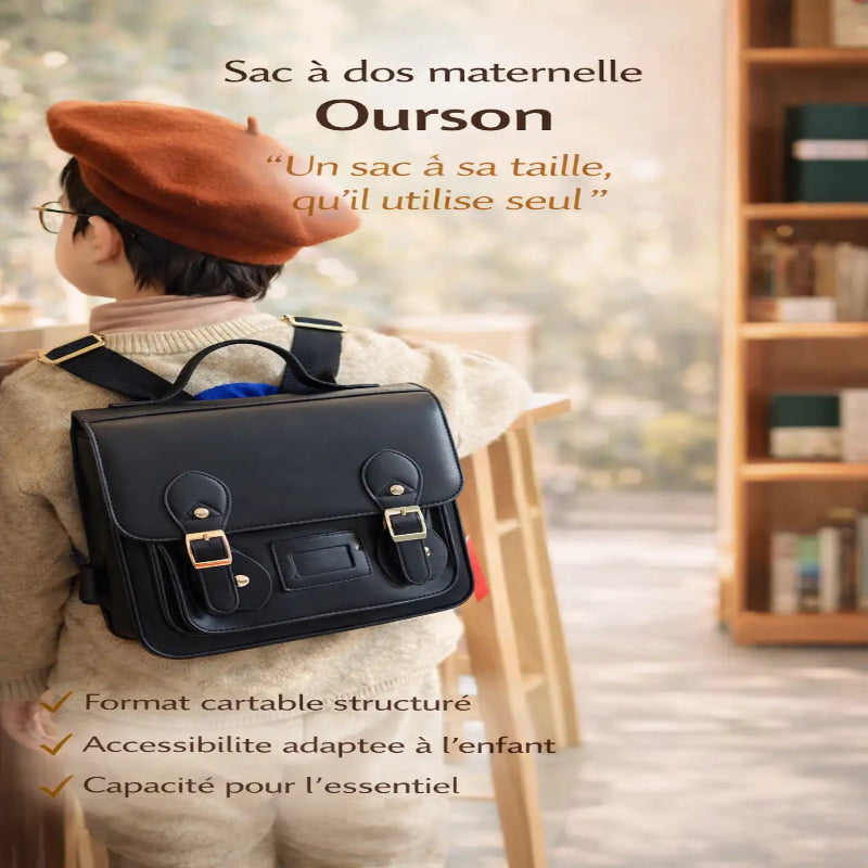 Sac maternelle enfant visuel porté