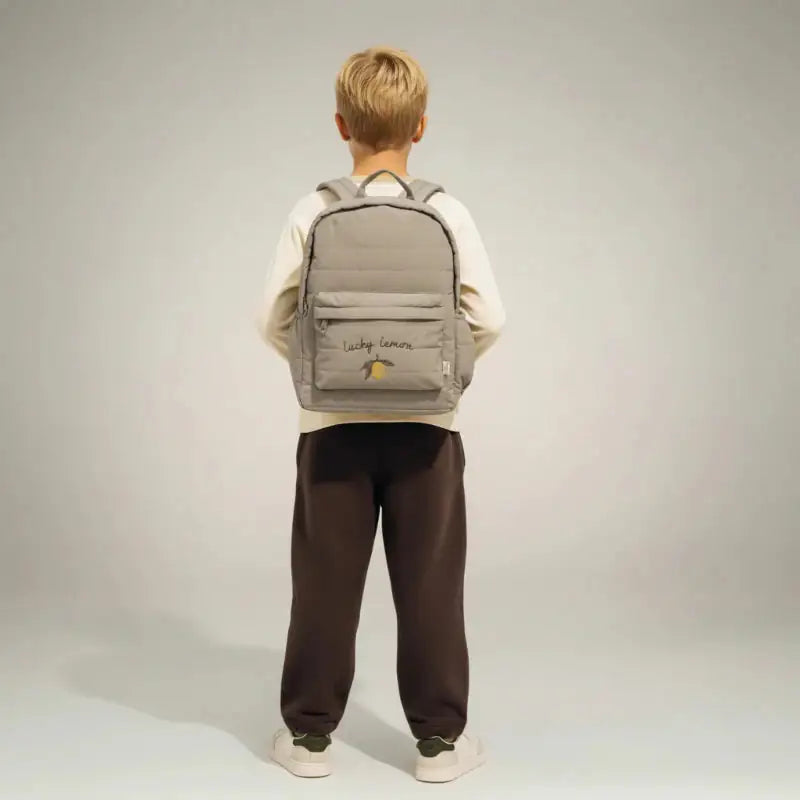 Sac maternelle enfant 2–5 ans – Taille réellement adaptée et poids maîtrisé | Édition Lucky Lemon