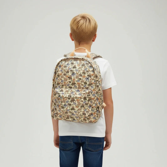 Sac maternelle enfant modele safari