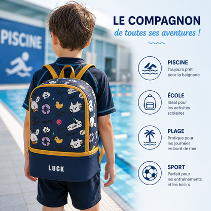 Sac piscine enfant visuel dos 