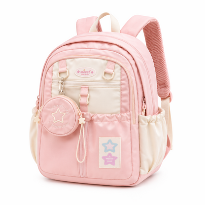 Sac primaire enfant edition macaron visuel face 
