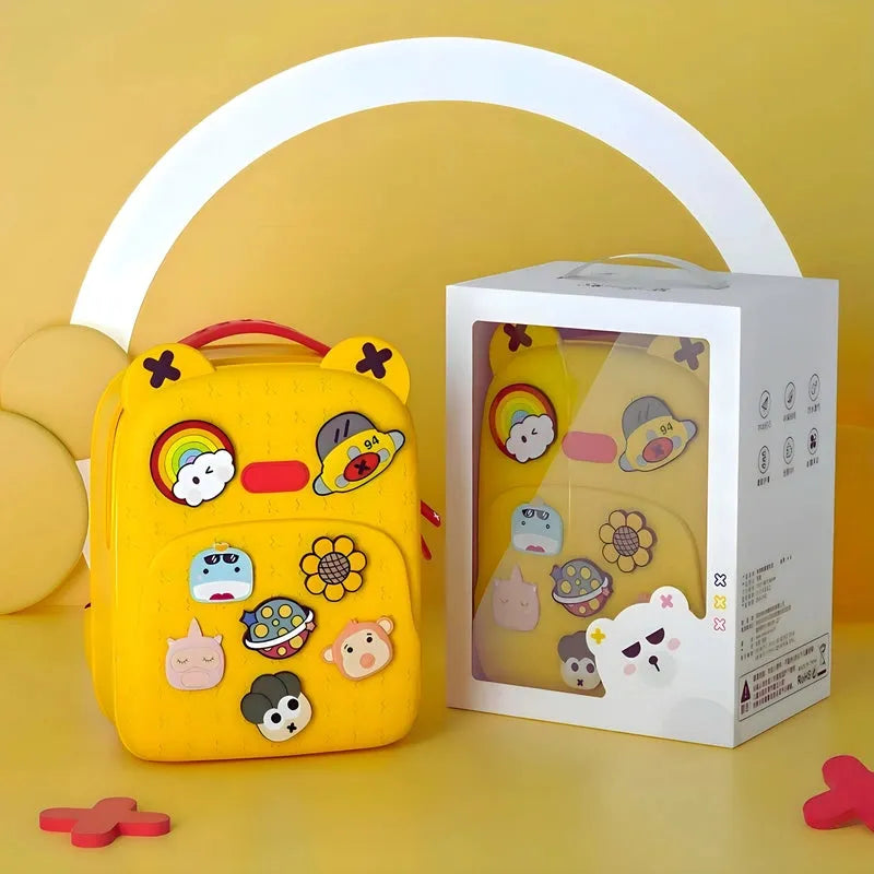 Sac waterproof jaune carton