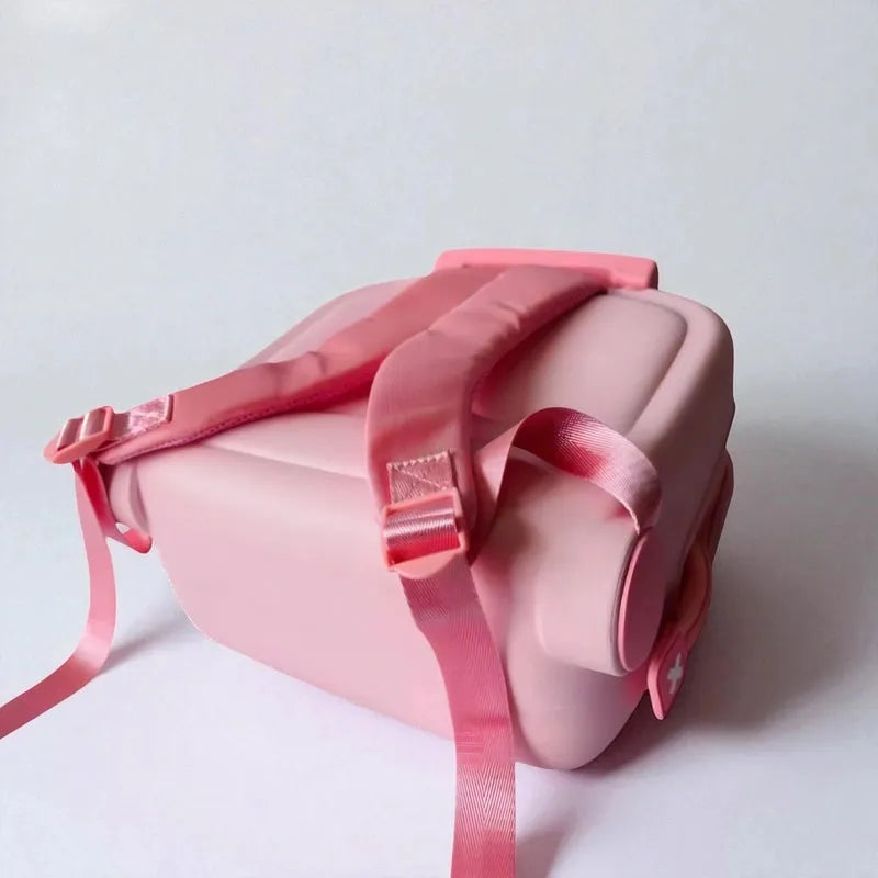 Sac waterproof mini rose dos