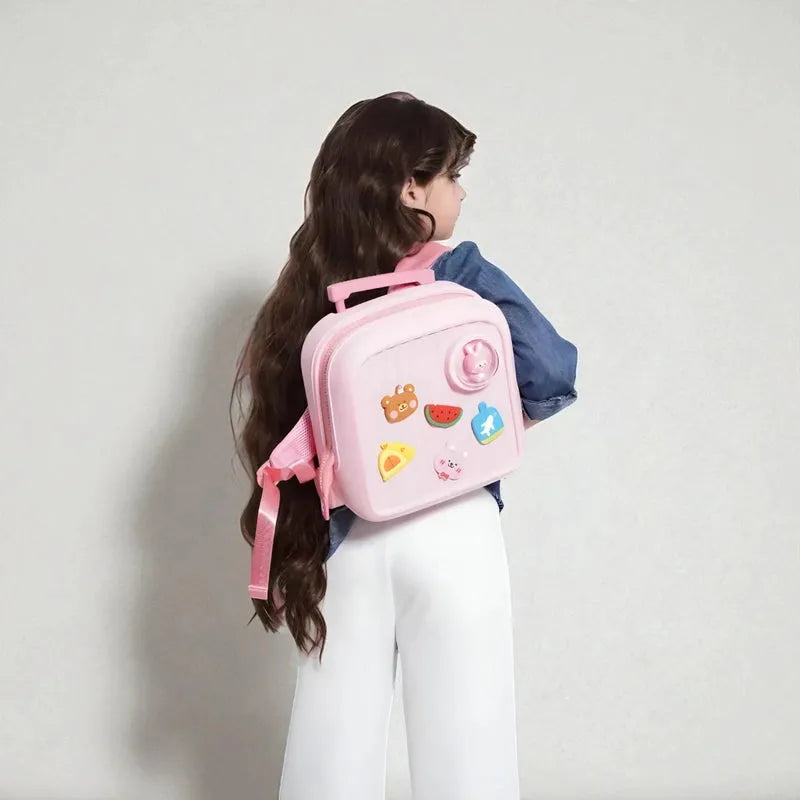 Sac waterproof mini rose fille