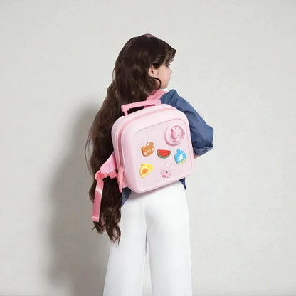 Sac waterproof mini rose fille