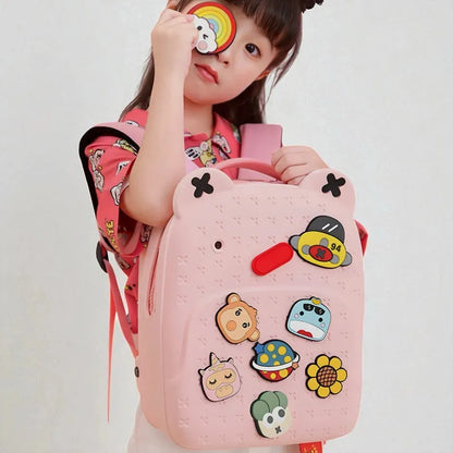 Sac waterproof rose fille