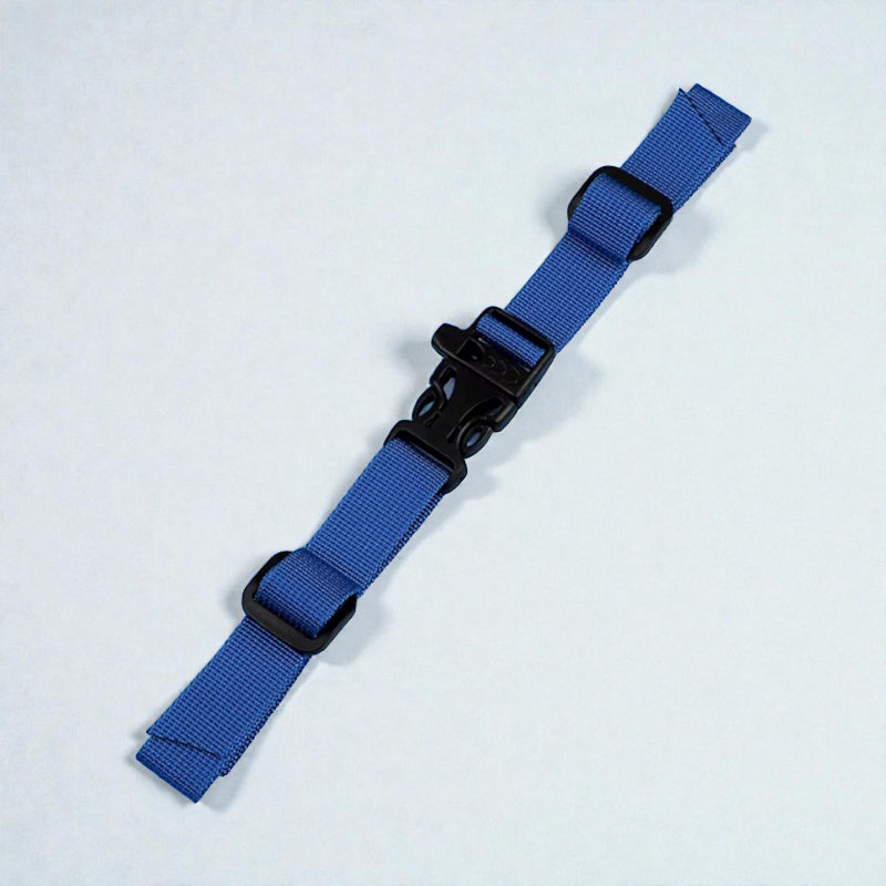 Sangle de poitrine bleu pour sac à dos enfant