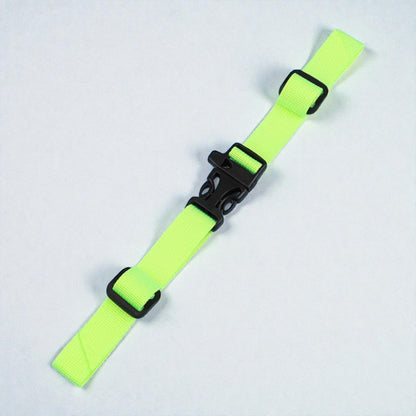 Sangle de poitrine fluo pour sac à dos enfant