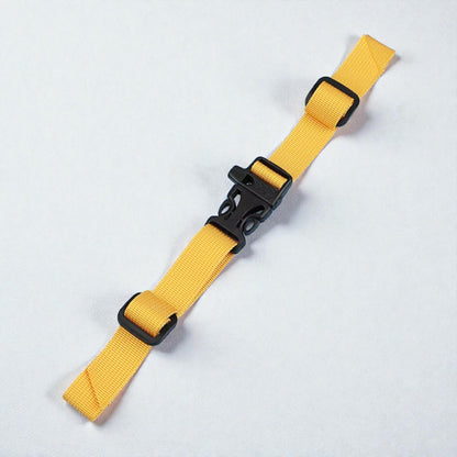 Sangle de poitrine jaune pour sac à dos enfant