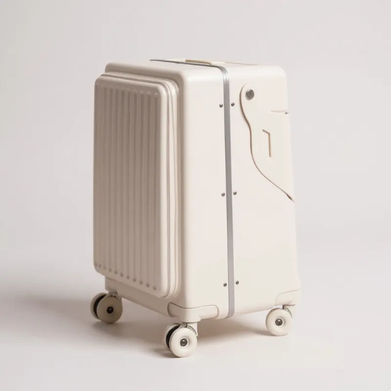 VALISE ENFANT AVEC ASSISE BLANCHE FERMEE