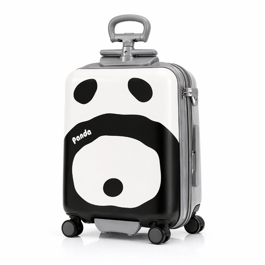 Valise enfant panda visuel face 